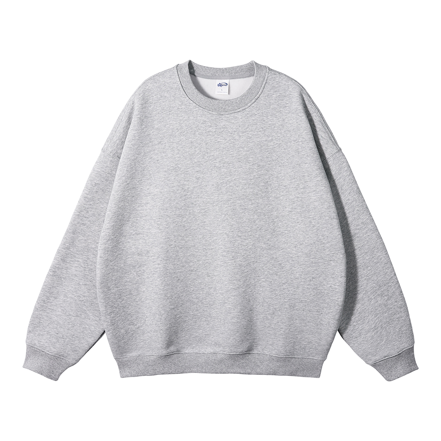 Streetwear Solid Color Fleece Pullover | Print On Demand-2