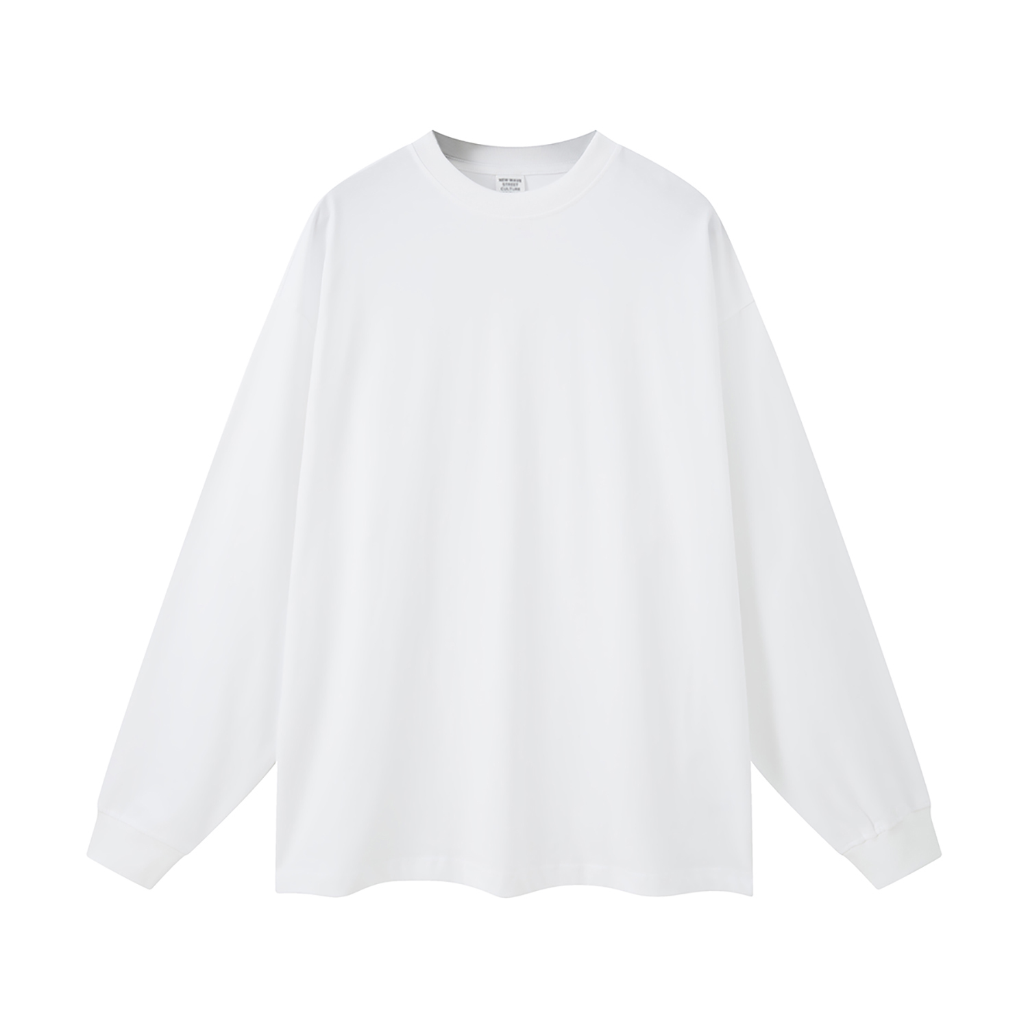 Streetwear 305g FOG 100% Cotton Long Sleeve Tee-17