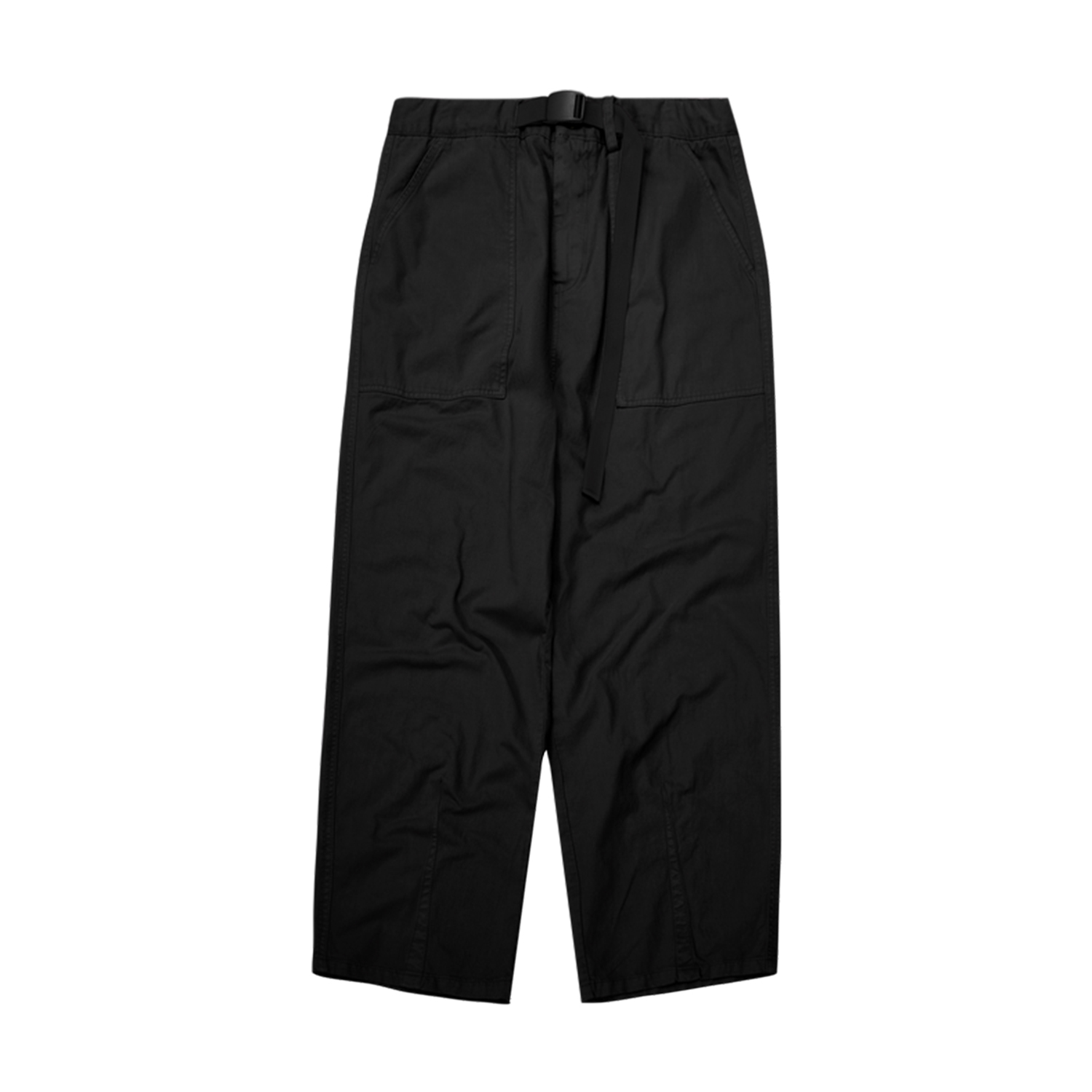 Streetwear Unisex Solid Color Wide-Legged Pants - Print On Demand | HugePOD