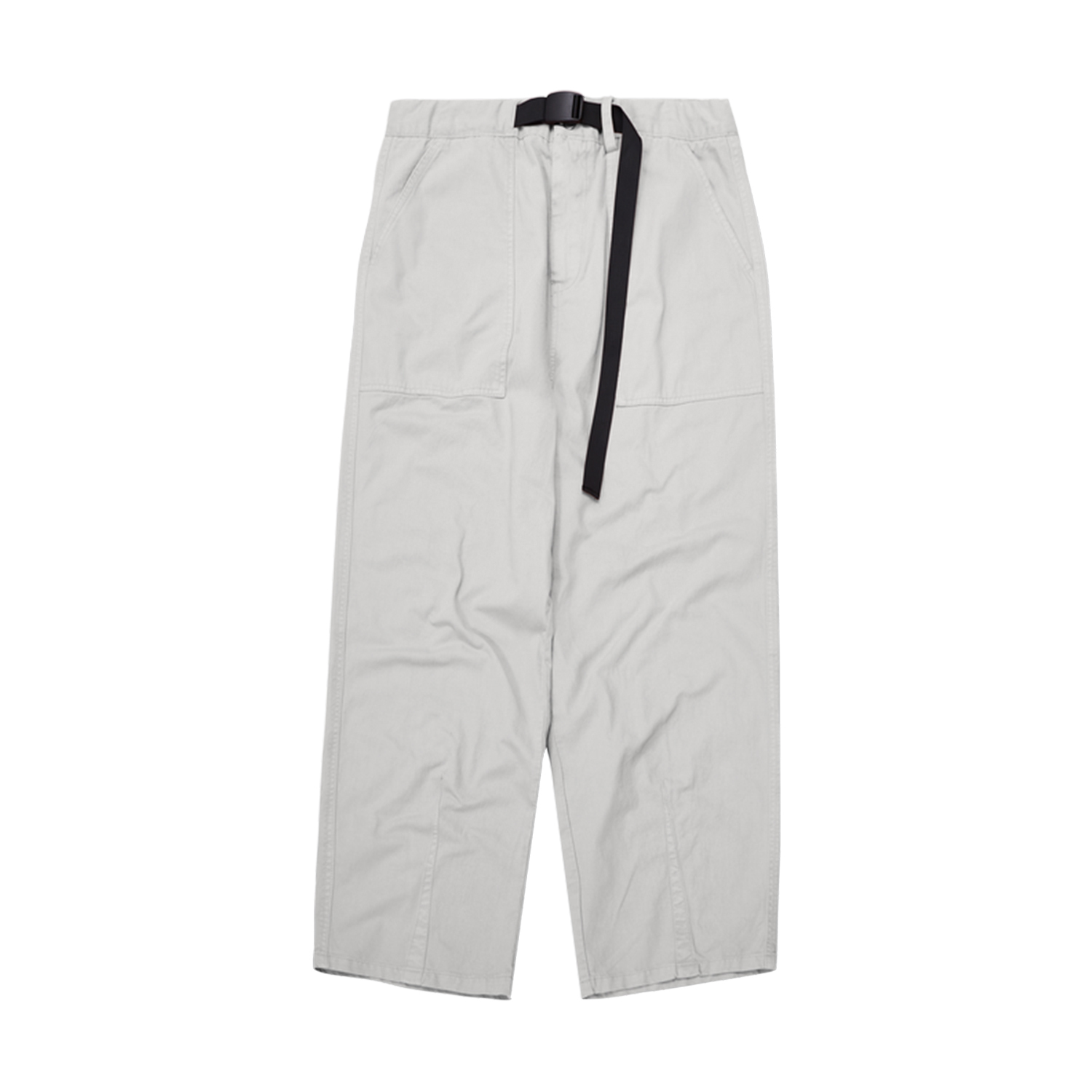 Streetwear Unisex Solid Color Wide-Legged Pants - Print On Demand | HugePOD-8