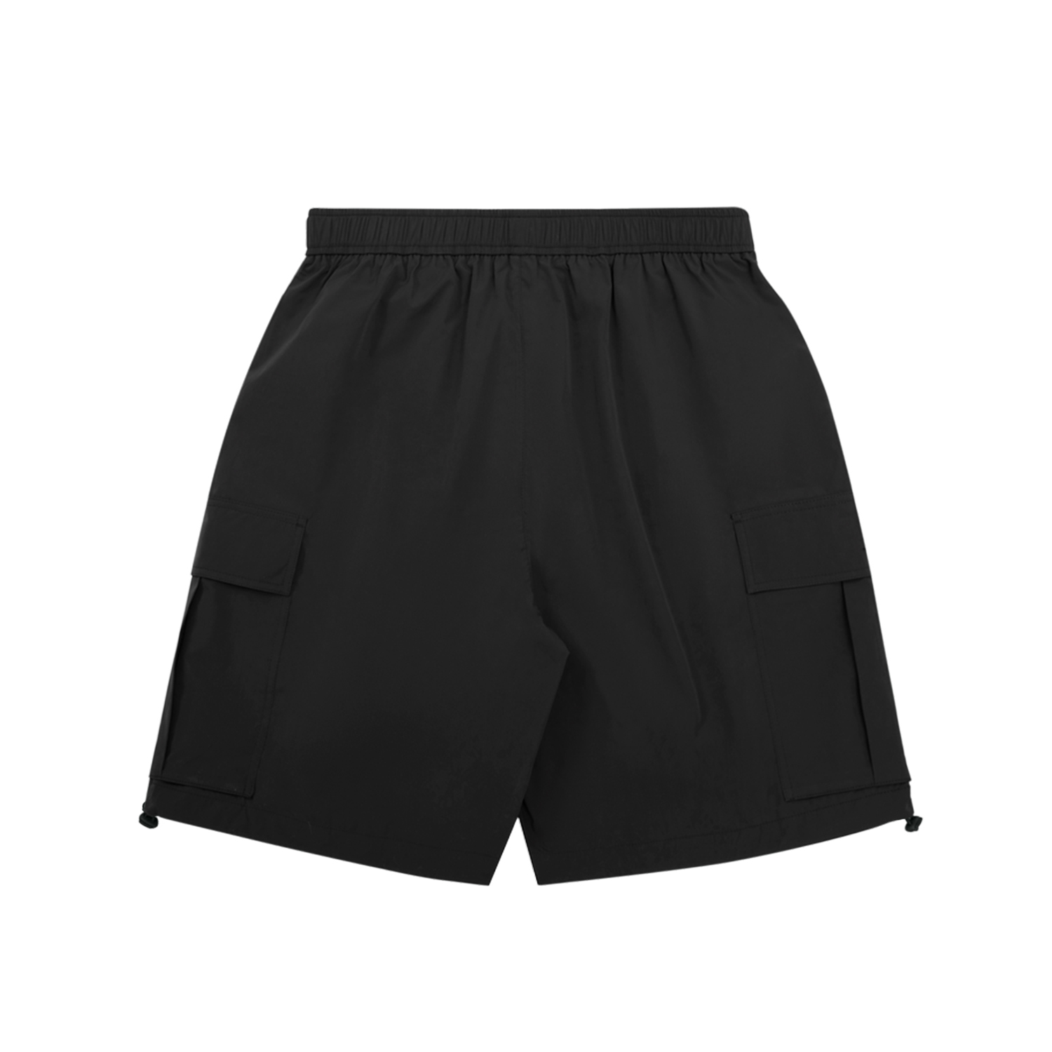 Streetwear Unisex Solid Color Loose-Fit Cargo Shorts - Print On Demand | HugePOD-14