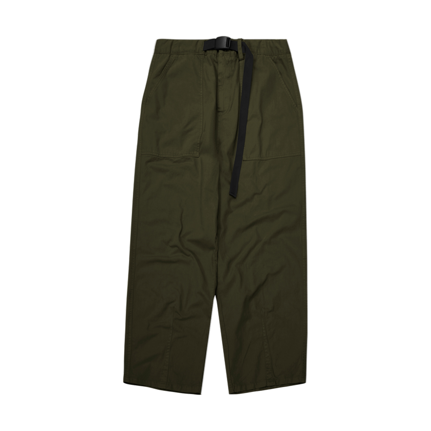 Streetwear Unisex Solid Color Wide-Legged Pants - Print On Demand | HugePOD-18