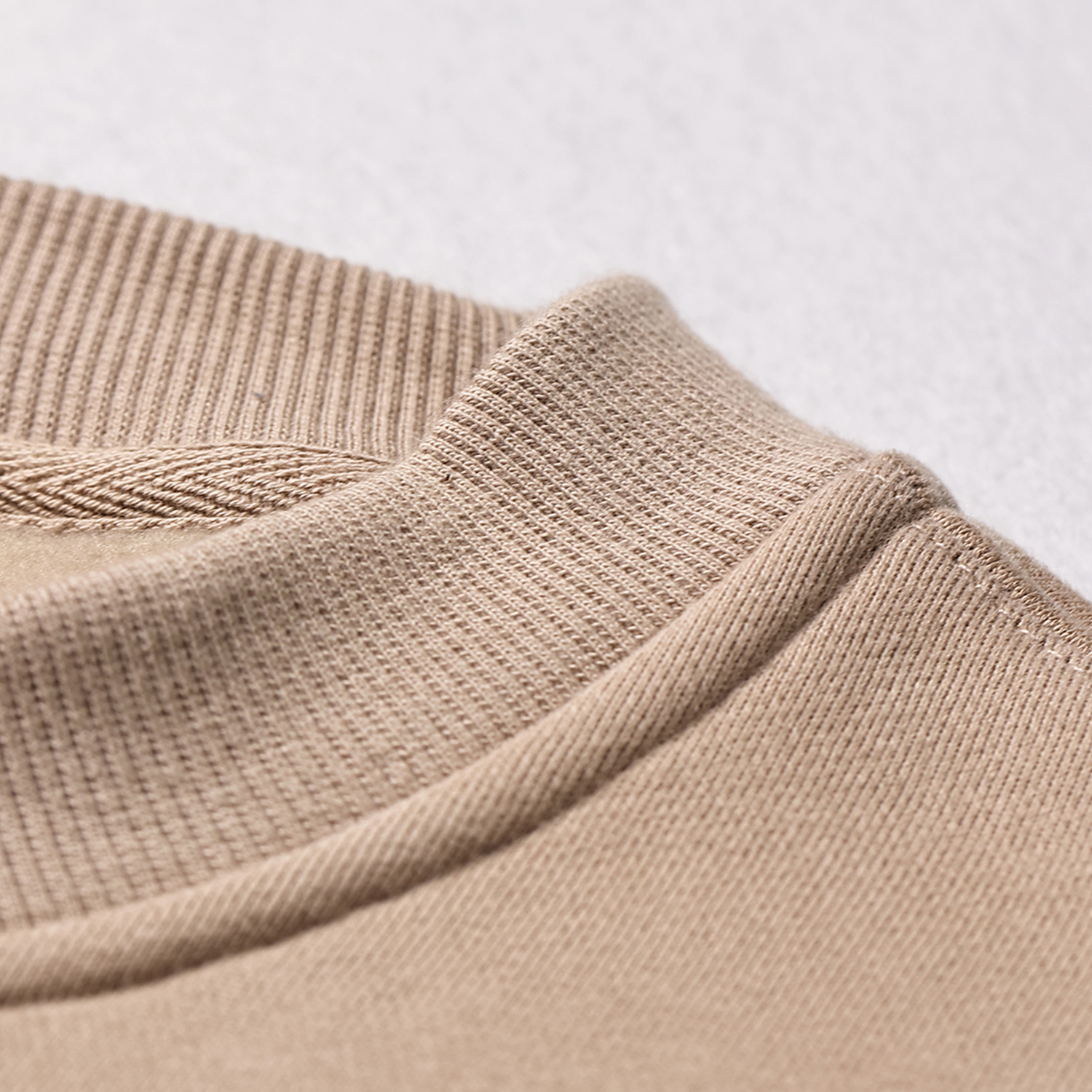 Streetwear Solid Color Fleece Pullover - Print On Demand-40