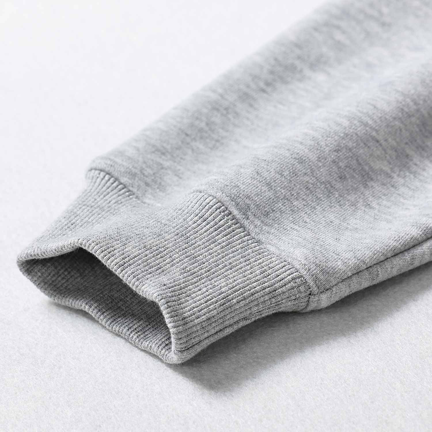 (Gray)Streetwear Unisex Oversized Solid Color Fleece Hoodie-14