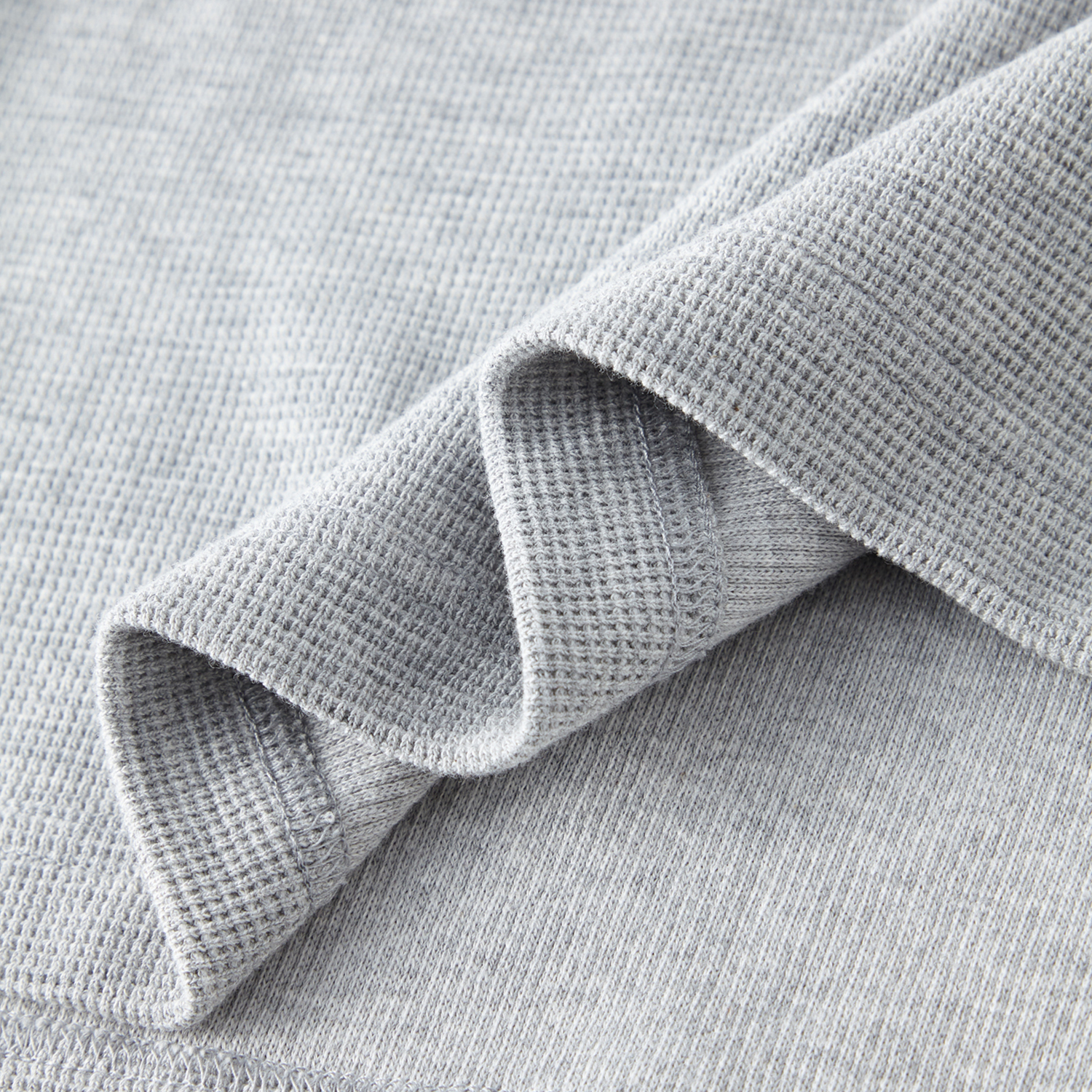 Streetwear 365G Heavyweight Color Block Loose-Fit Waffle Stitch Fabric T-Shirt - Print On Demand | HugePOD-8