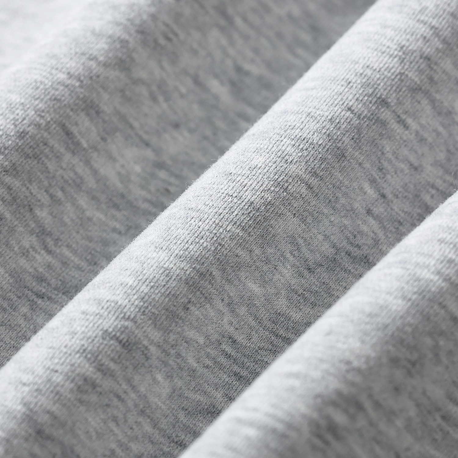 (Gray)Streetwear Unisex Oversized Solid Color Fleece Hoodie-18