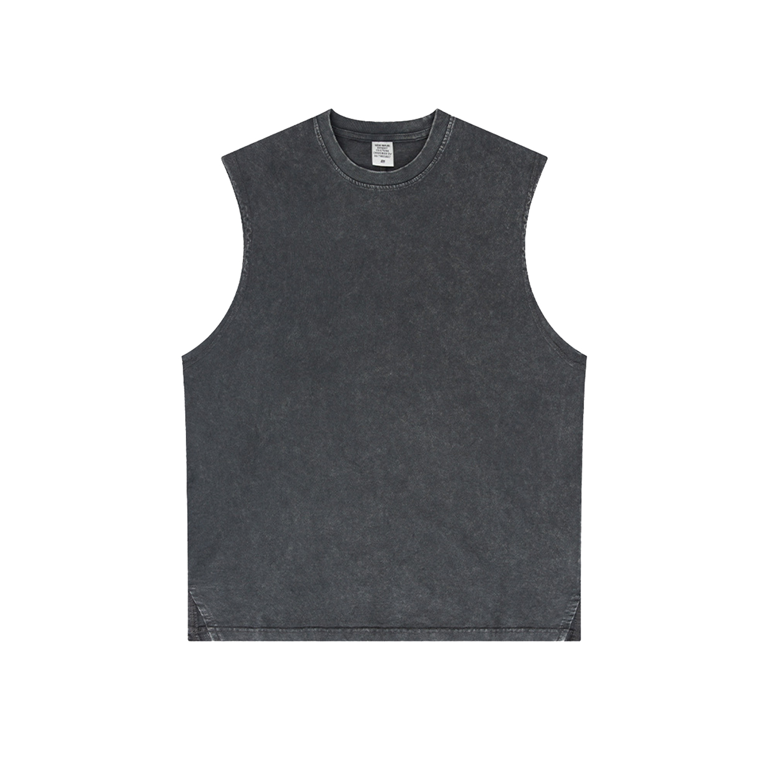 Streetwear Kids Heavyweight Washed 100% Cotton Tank Top - Print On Demand | HugePOD-12