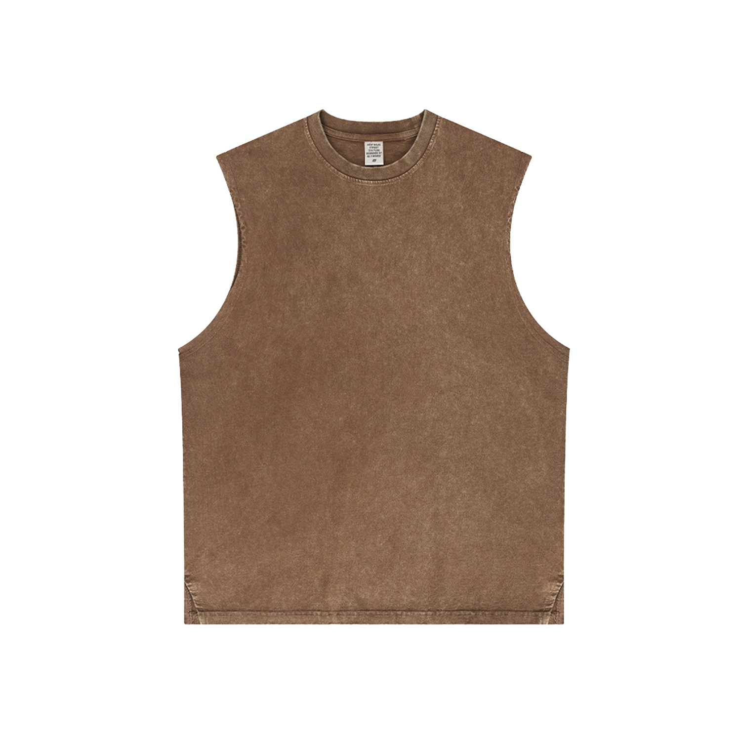 Streetwear Kids Heavyweight Washed 100% Cotton Tank Top - Print On Demand | HugePOD-10
