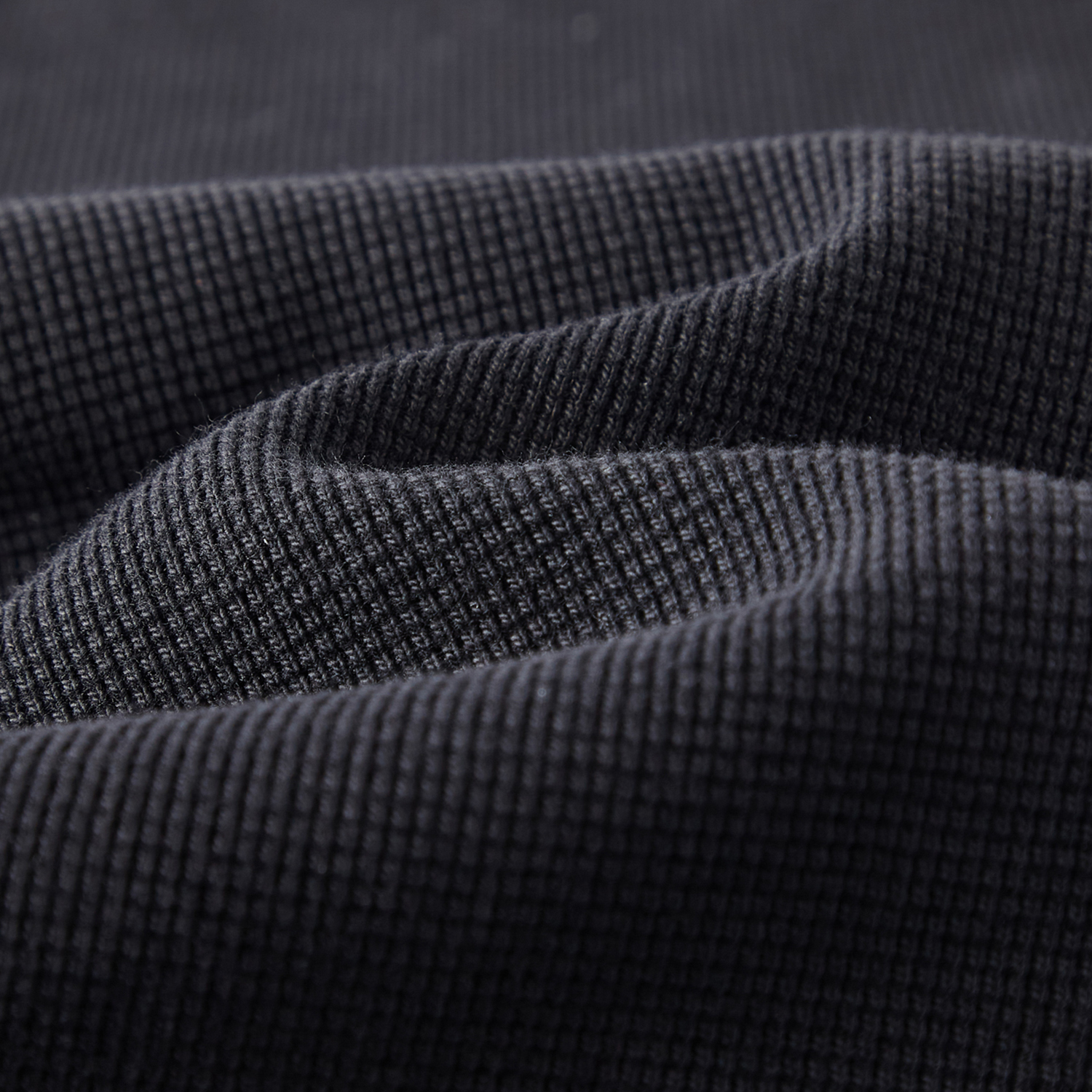 Streetwear 365G Heavyweight Color Block Loose-Fit Waffle Stitch Fabric T-Shirt - Print On Demand | HugePOD-14
