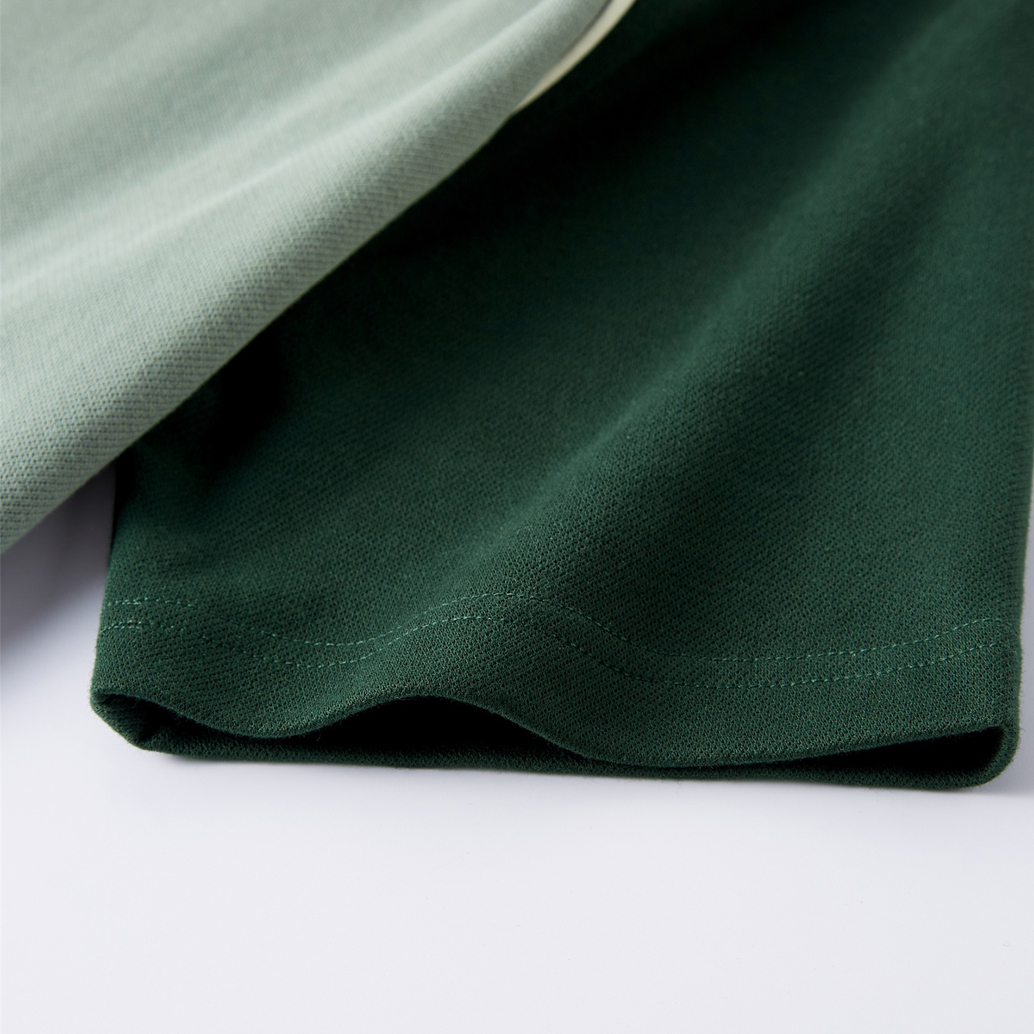 Streetwear Women's Vintage Colorblock Fitted Cropped Green Tee-5