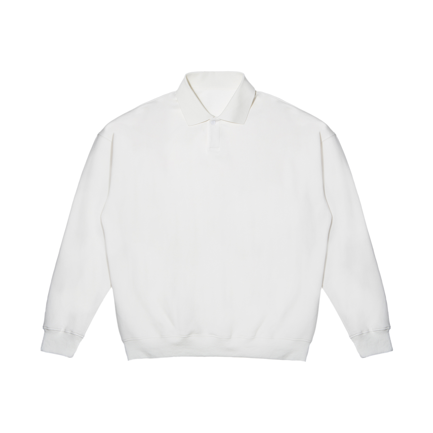 Streetwear Heavyweight Unisex Lapel Collar Pullover - Print On Demand | HugePOD-1