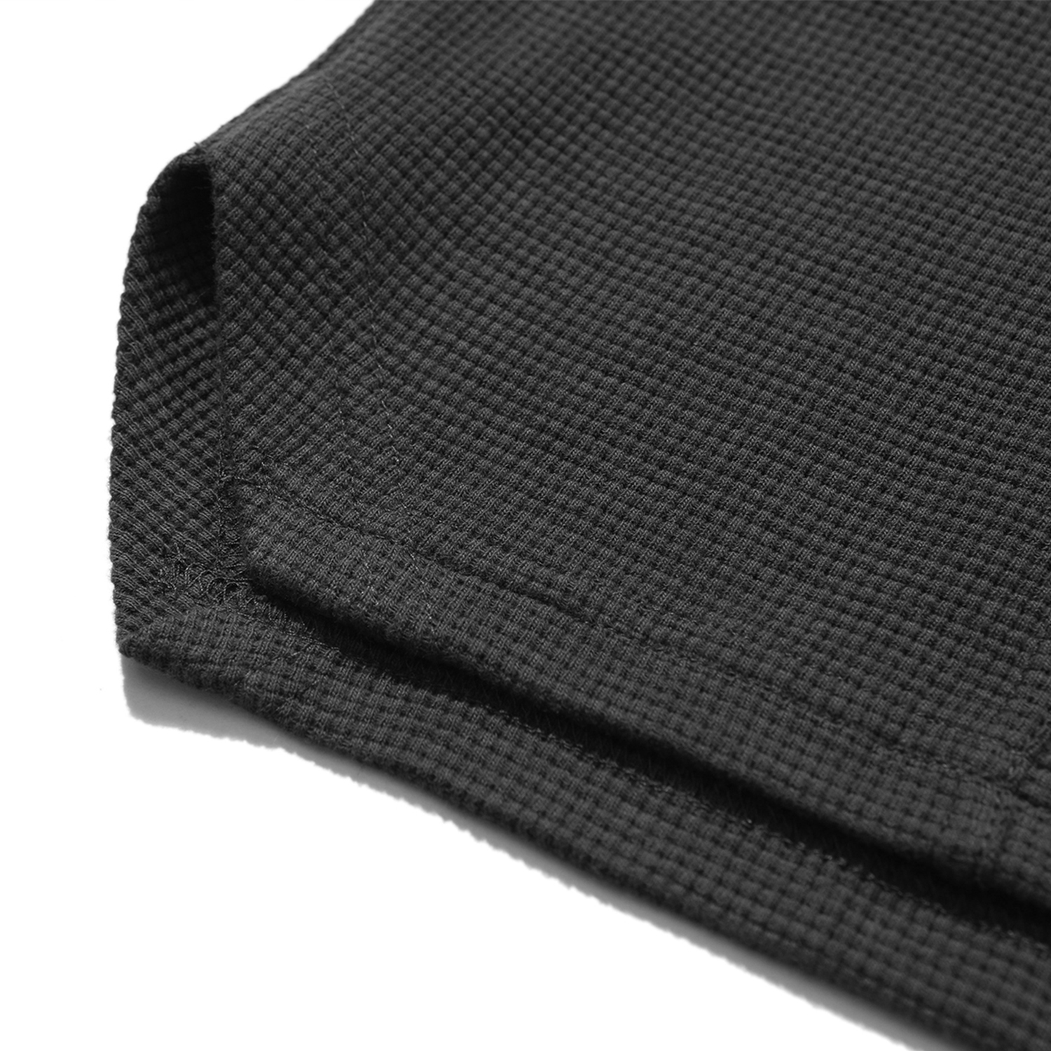 Streetwear Unisex Loose-Fit Waffle Stitch Fabric Shorts - Print On Demand | HugePOD-19