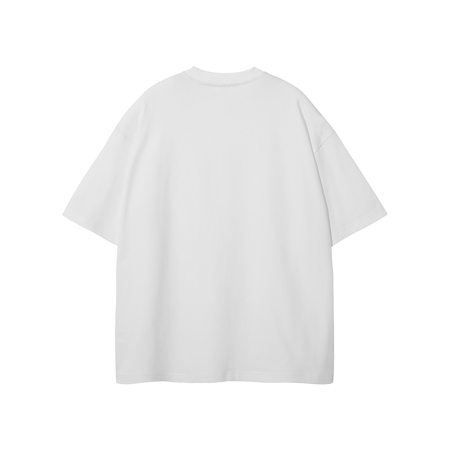 Streetwear Unisex Earth Tone Heavyweight Loose Fit FOG T-Shirt | HugePOD-6