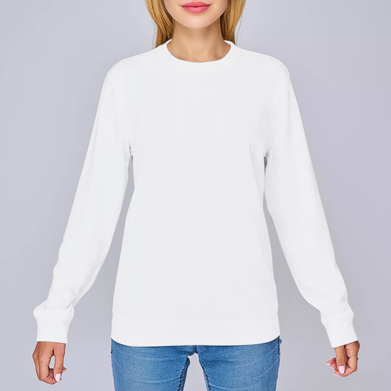 Streetwear Custom Unisex Staple 100% Cotton Pullover - Print On Demand | HugePOD-7