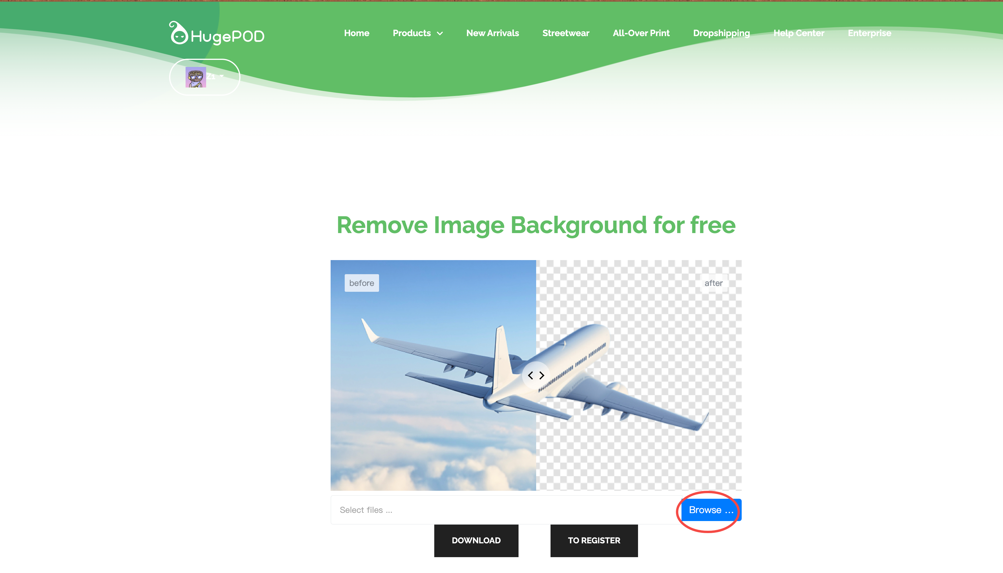 Remove Image Background Easily with HugePOD Free Tool