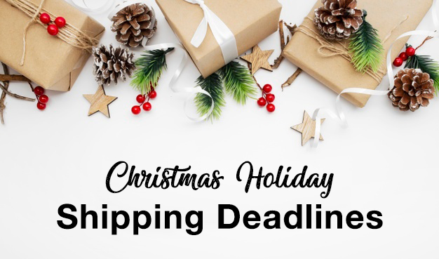 Your Christmas Holiday Shipping and Order Deadlines Guide