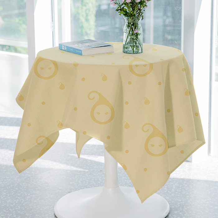 Custom All-Over Print Square Tablecloth - Print On Demand | HugePOD-1