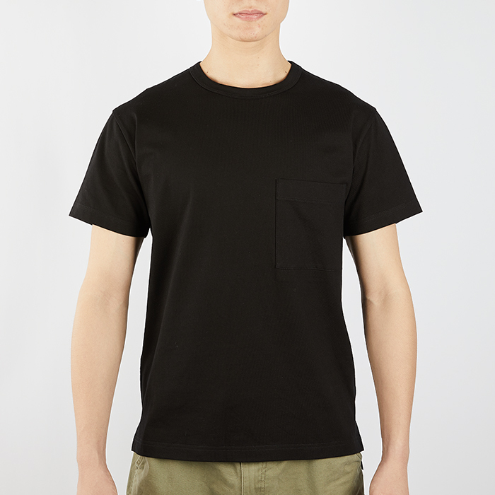 Men's O-Neck Pocket Tee - High stretch T-Shirt | HugePOD-4