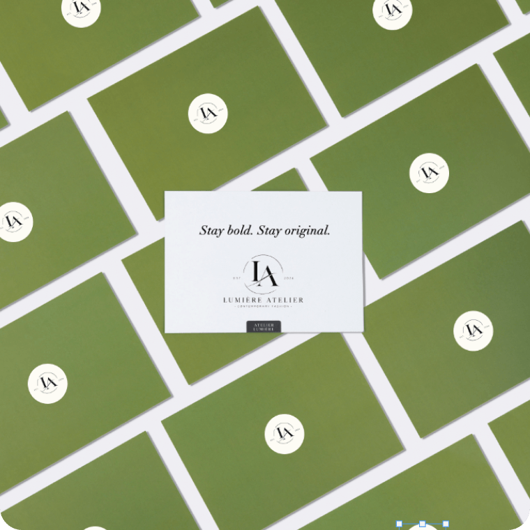 Post example showing custom insert and label presentation