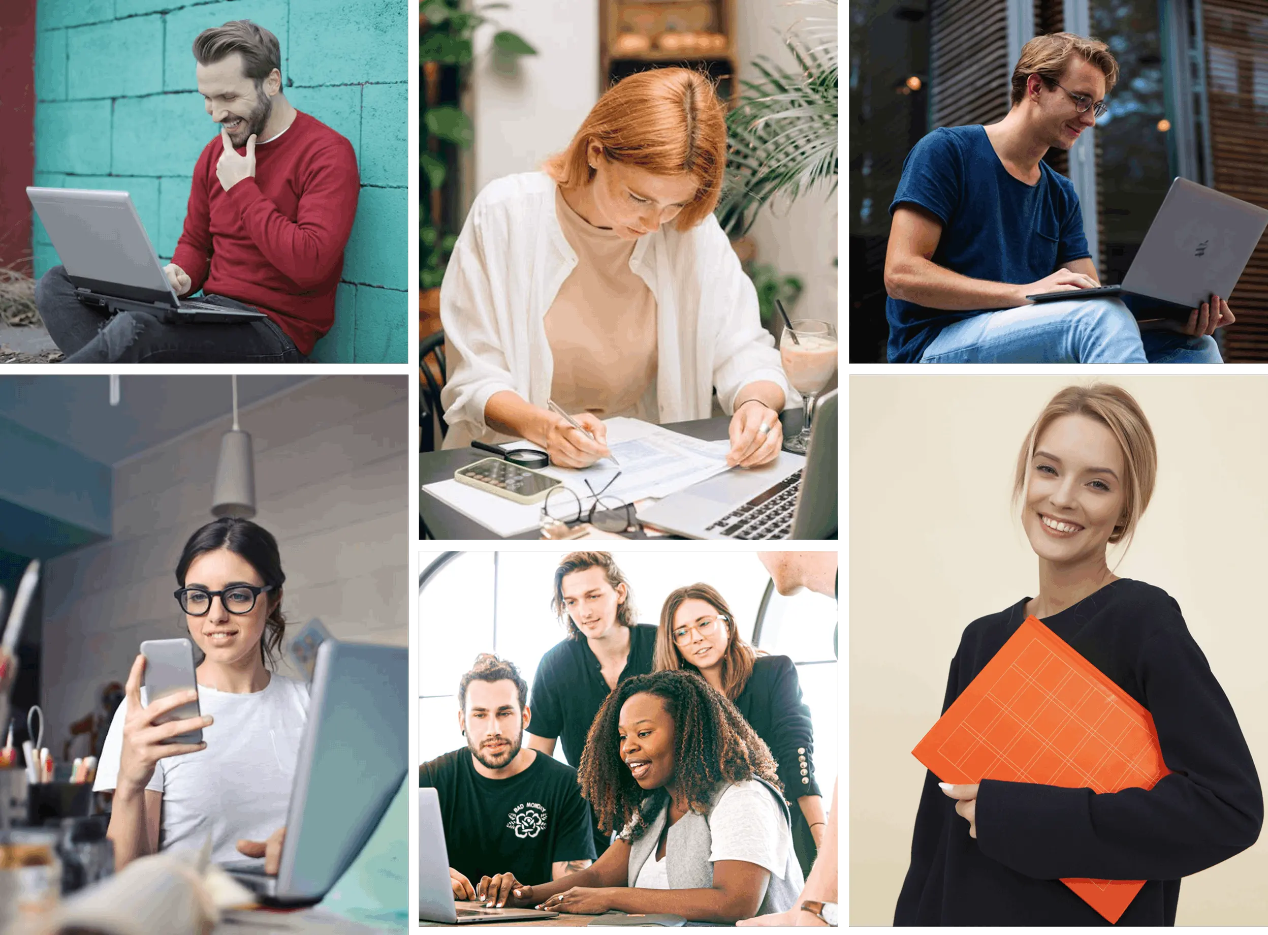 Multiple creators from different backgrounds using Tapstitch affiliate program