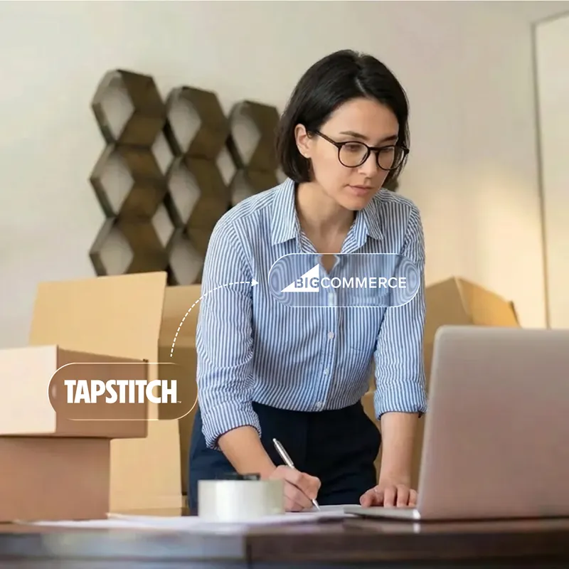 Tapstitch connect with BigCommerce easily