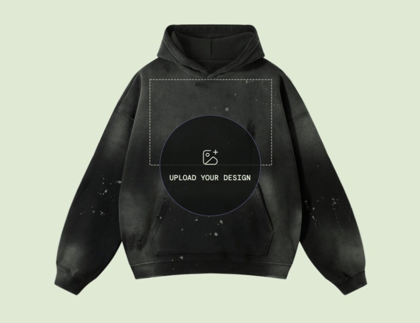 Custom hoodie design tool