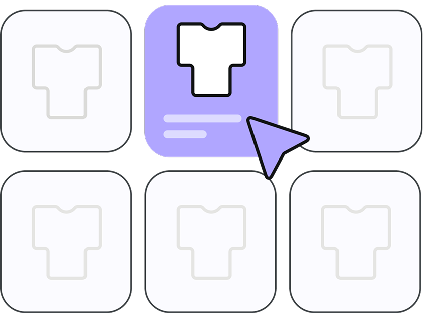 Choose your custom T-shirt style