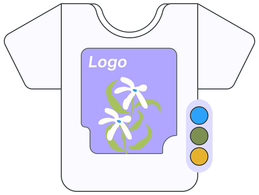 Add text on custom T-shirts