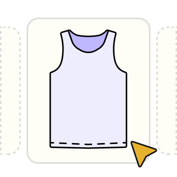 Pick Tapstitch tank top