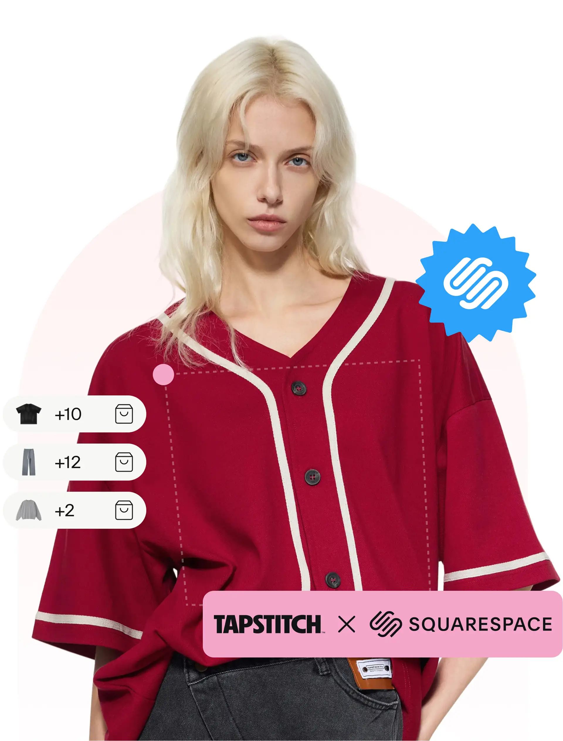 Tapstitch integrated with Squarespace for print on demand online business