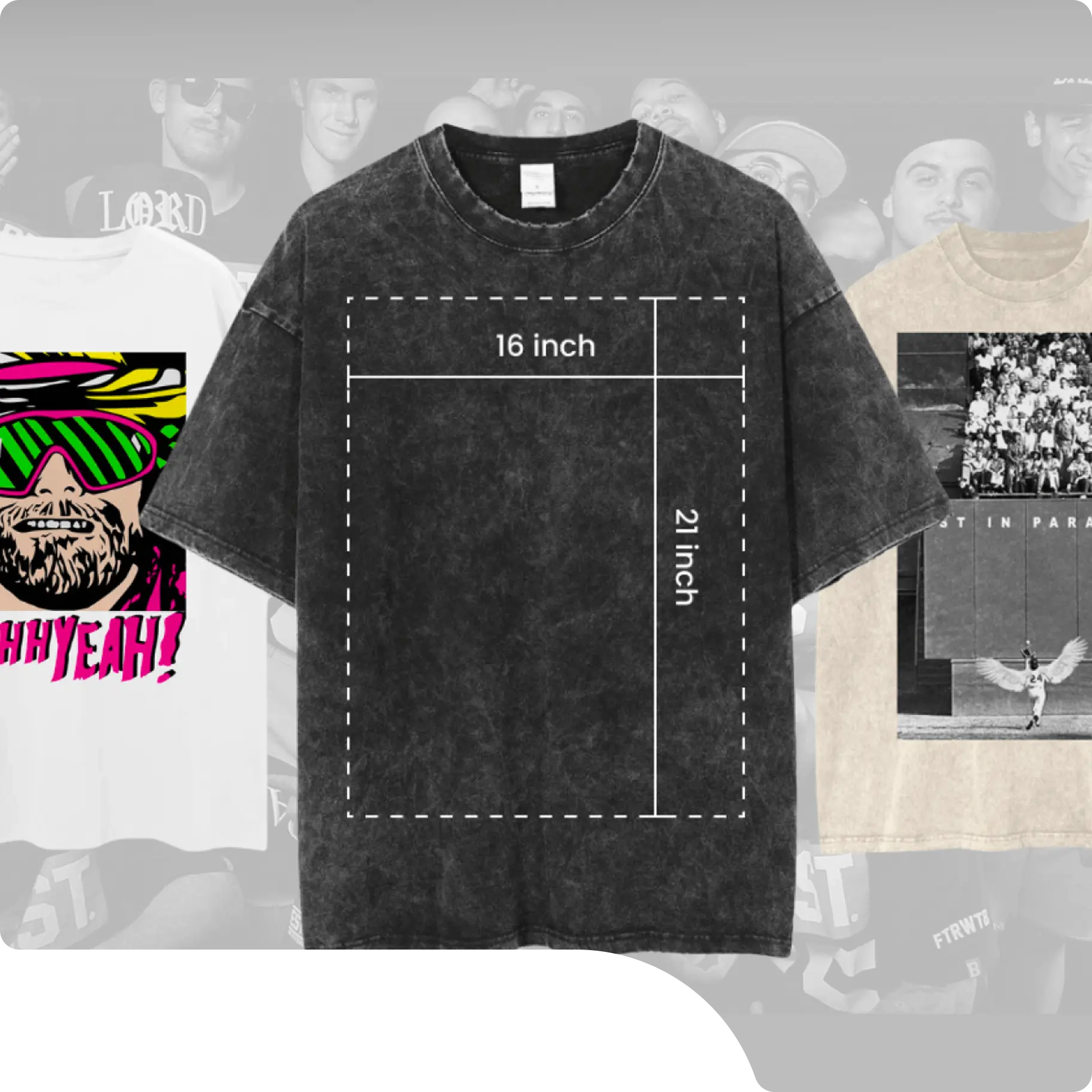 Custom embroidered streetwear product photo representing creator collaboration with Tapstitch