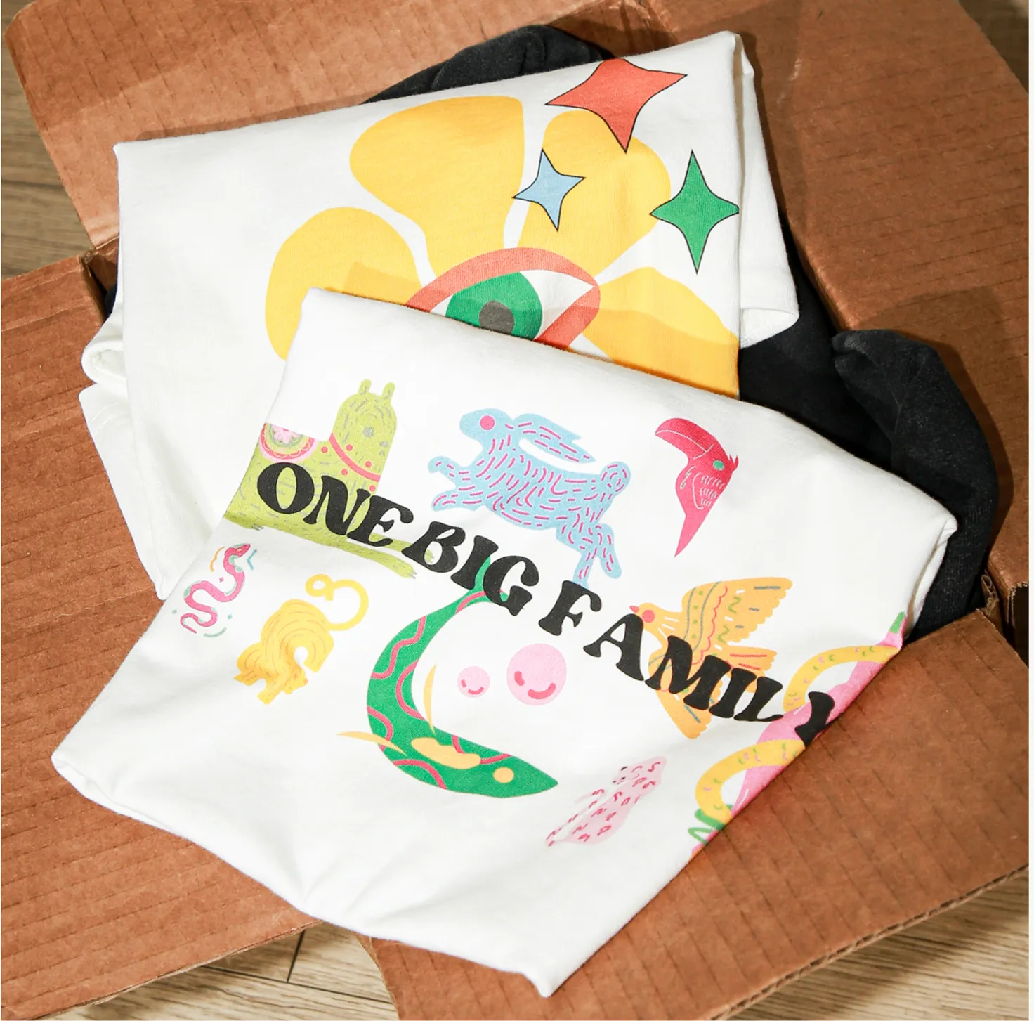 Tapstitch fulfilling and shipping custom apparel